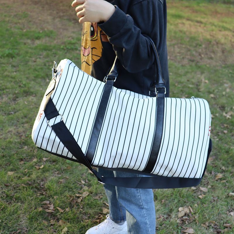 Neue Baseball-Reisetasche mit großem Fassungsvermögen, PU-Griff, Schultergurt, Gepäcktasche, grenzüberschreitende,_voghion.com