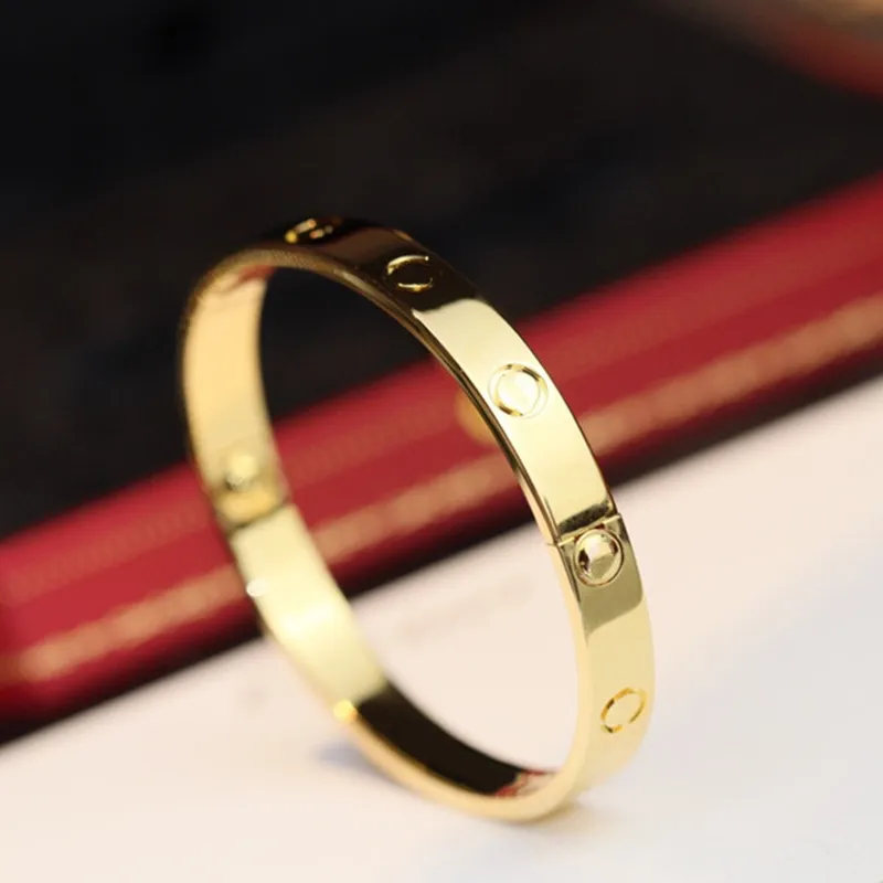 Armring kvinner rustfritt stål skrutrekker par gullarmbånd menn mote smykker Valentinsdag gave til kjæreste_voghion.com