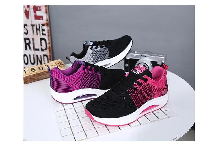 Vendita calda-ballo femminile fantasma passi traspirante trolg basso per aiutare airbag fondo scarpe da ballo_voghion.com