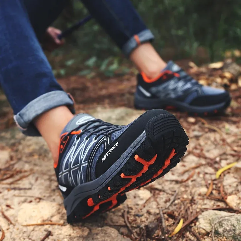 Atmungsaktive Herren Wanderschuhe Für Outdoor Und Trail Running_voghion.com