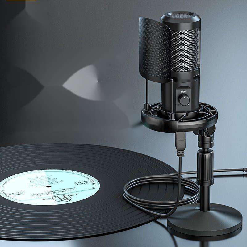 Maono Shank-opptaksmikrofon PM461T Datamaskin Desktop Live Streaming-enhet USB National K Song Dubbing Au 1_voghion.com