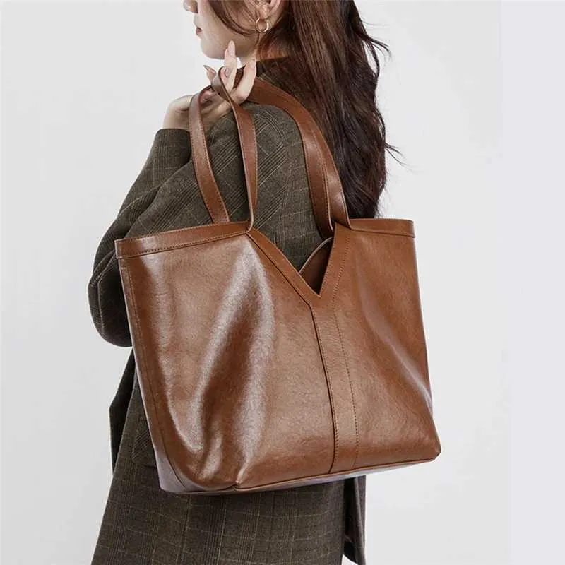 Burminsa 2-teiliges Set Leder-Einkaufstasche für den Winter 2024, Designer-Handtasche für Pendler und Einkäufer, Damenhandtasche Y241123_voghion.com