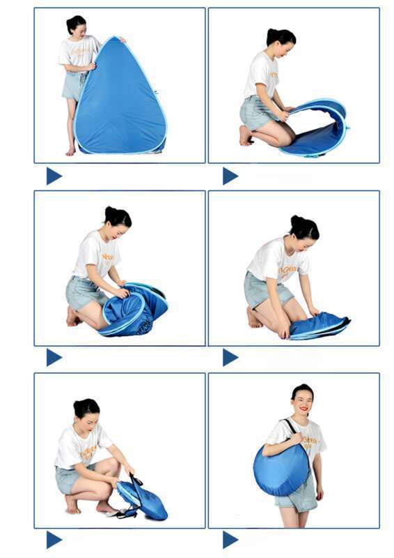 Portable Folding Artifact Appears: Making Outdoor Bathing And Toileting Easier In Seconds_voghion.com