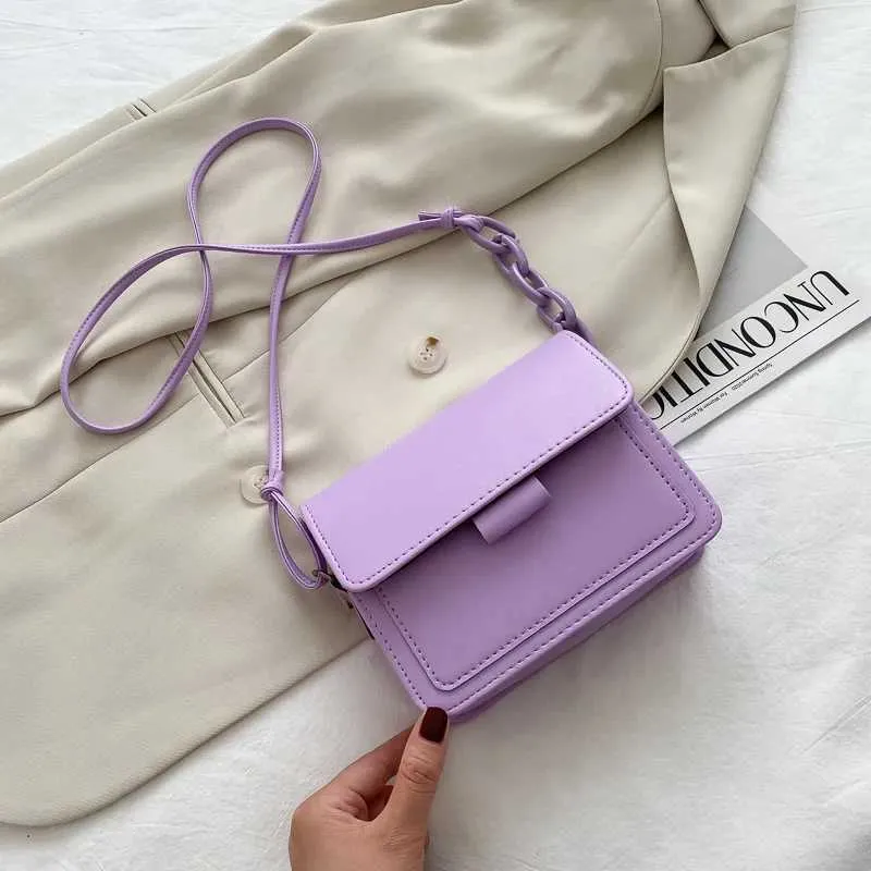 2020 nei Moud villsäiteg Kettengürtel kleng quadratesch Tasche Vintage Single Shoulder Messenger Bag Crossbody Taschen fir_voghion.com