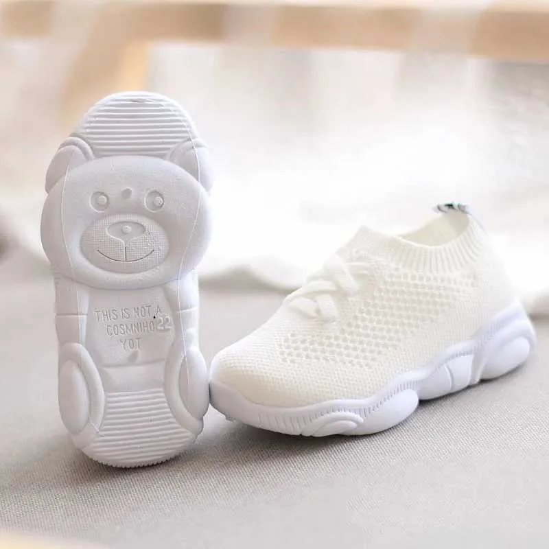 Zapatillas deportivas antideslizantes de suela blanda para bebés, informales, planas, tallas para niños, primavera y verano, M241016_voghion.com