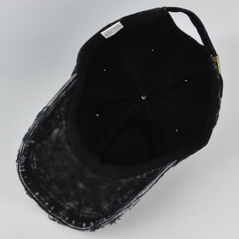 Unisex scrubbaseball retro enkla utomhussportkepsar med böjda takfoten för att täcka solen._voghion.com