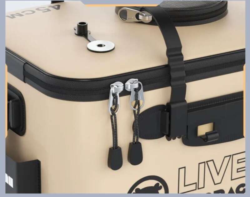 Caja plegable de EVA Lingte Live Protection, cubo para peces con agua espesa, suministros de pesca_voghion.com