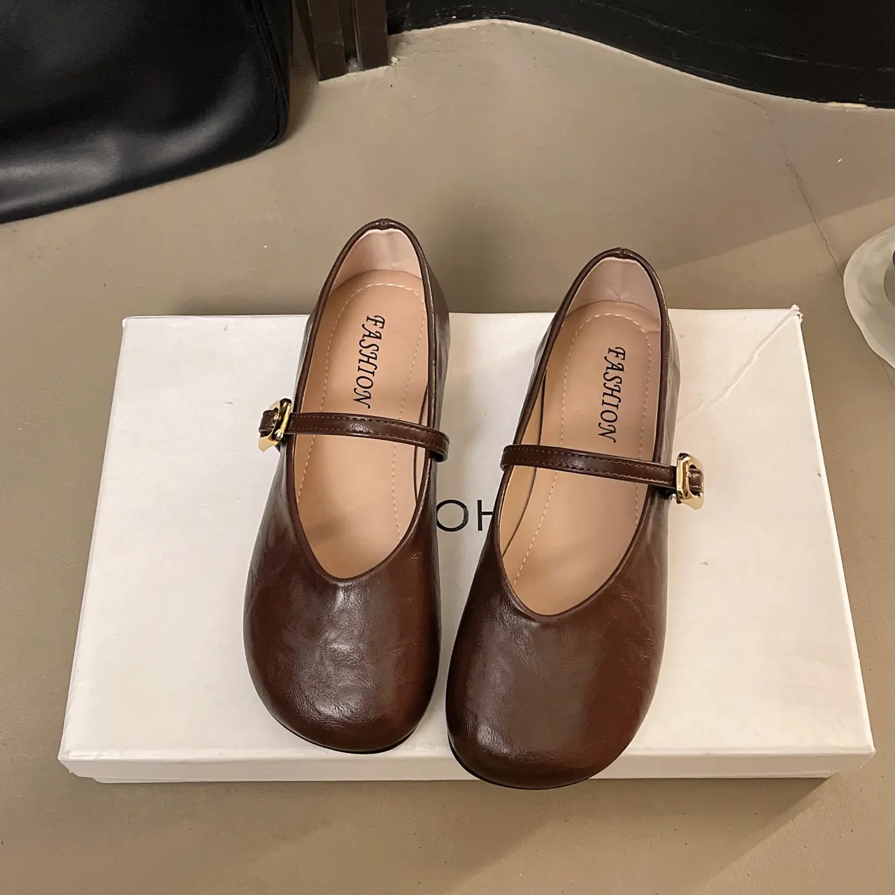 Ballerine donna stile mary jane scarpe comode casual_voghion.com