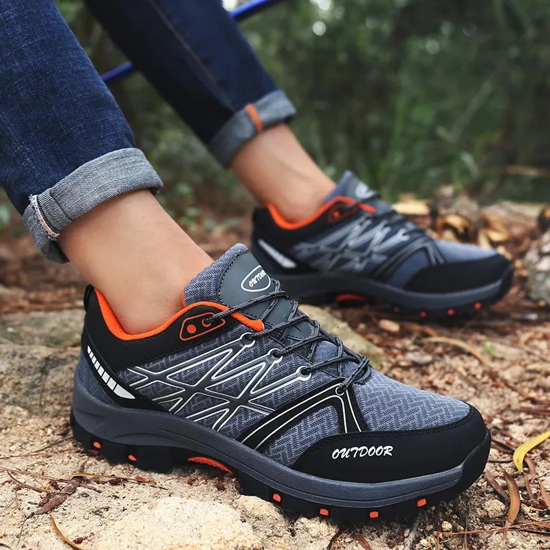 Atmungsaktive Herren Wanderschuhe Für Outdoor Und Trail Running_voghion.com