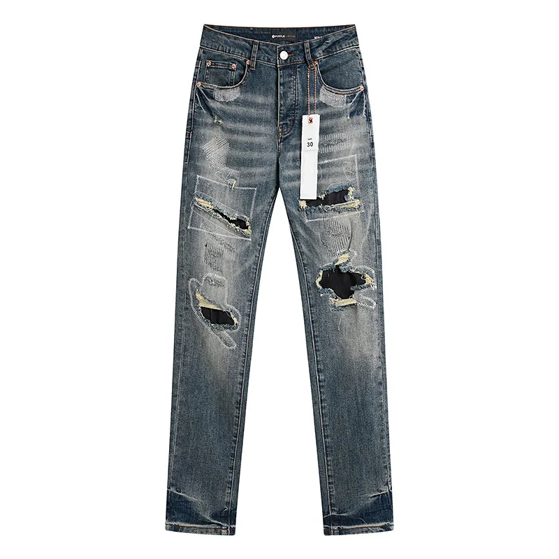 Designer Jean Denim Trousers For Mens Jeans Trends Slim Fit Motorcycle Mans Stacked Jeans Men Sweatpants_mkmklike.com
