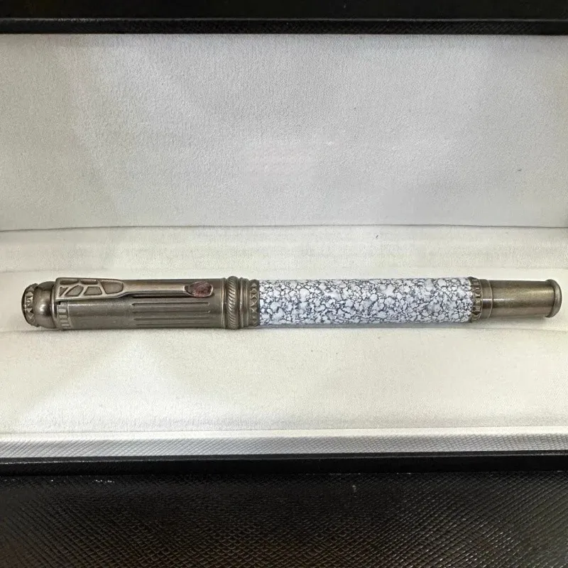 wholesale Wholesale Luxury Monte Black Resin And Crystal Star Roller Ball Pen / Ballpoint Pen / Fountain Pen Business Office Stationery Gift Bn03_voghion.com