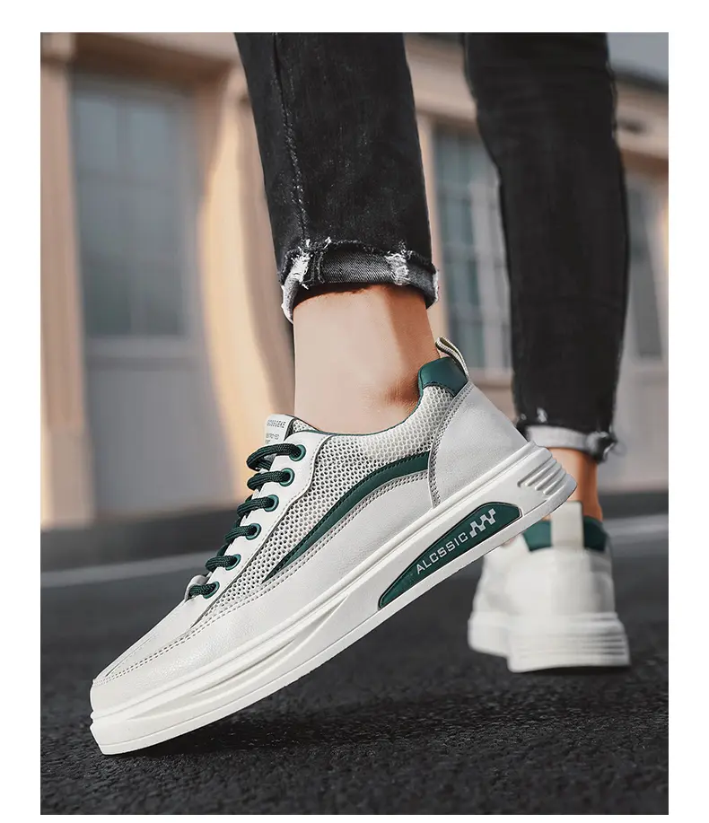 Mesh Shoes Board Shoes Little White Shoes Casual Shoes Versatile Sports Men's Shoes Spring And Summer_voghion.com