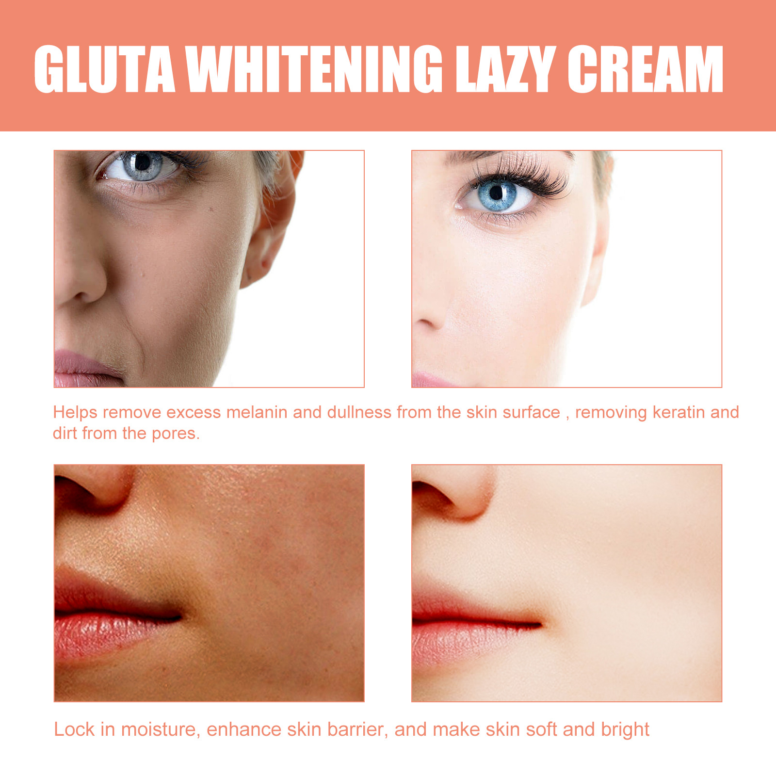 Jayswing Whitening Firms hidratează pielea feței Cremă de față cu efect de albire, hidratare, rejuvenare, lifting și reparare_voghion.com