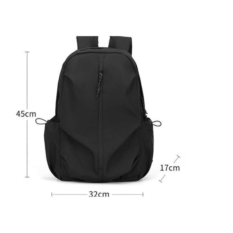 Kadın Lise Öğrencileri İçin Sırt Çantası, Unisex, Büyük Kapasiteli Kore Spor Naylon Oxford Kumaş_voghion.com