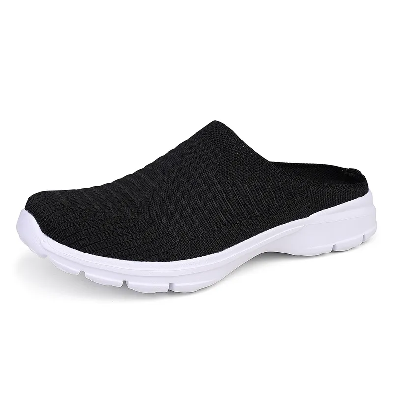 Breathable Mesh Slip-on Shoes For Men Lightweight Walking Trainers_voghion.com
