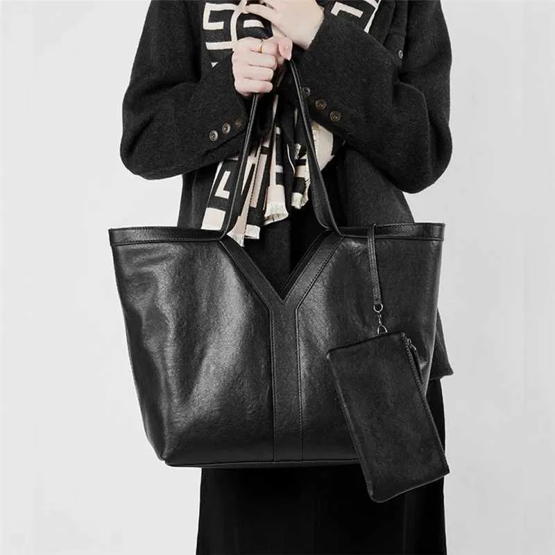 Burminsa 2-teiliges Set Leder-Einkaufstasche für den Winter 2024, Designer-Handtasche für Pendler und Einkäufer, Damenhandtasche Y241123_voghion.com