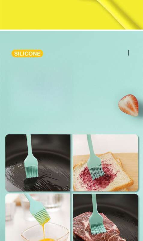 Warm Silicone Pigeon Mouth Barbecue Brush Essential For Kitchen Cooking. It Is Highly Efficient, Non Stick,_voghion.com
