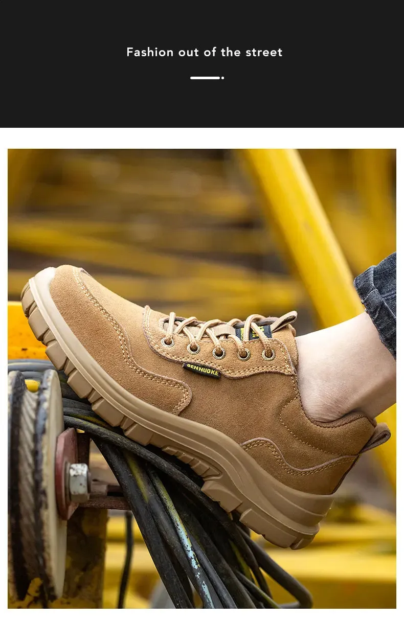 Safety Work Shoes Lightweight Industrial Protection Footwear_voghion.com