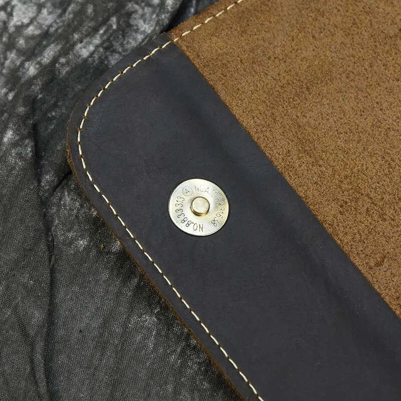 Vintage Crazy Horse Aktentaschen Laptop Büro Für Männer Abdeckung Messenger herren Leder Tasche Computer Taschen_voghion.com