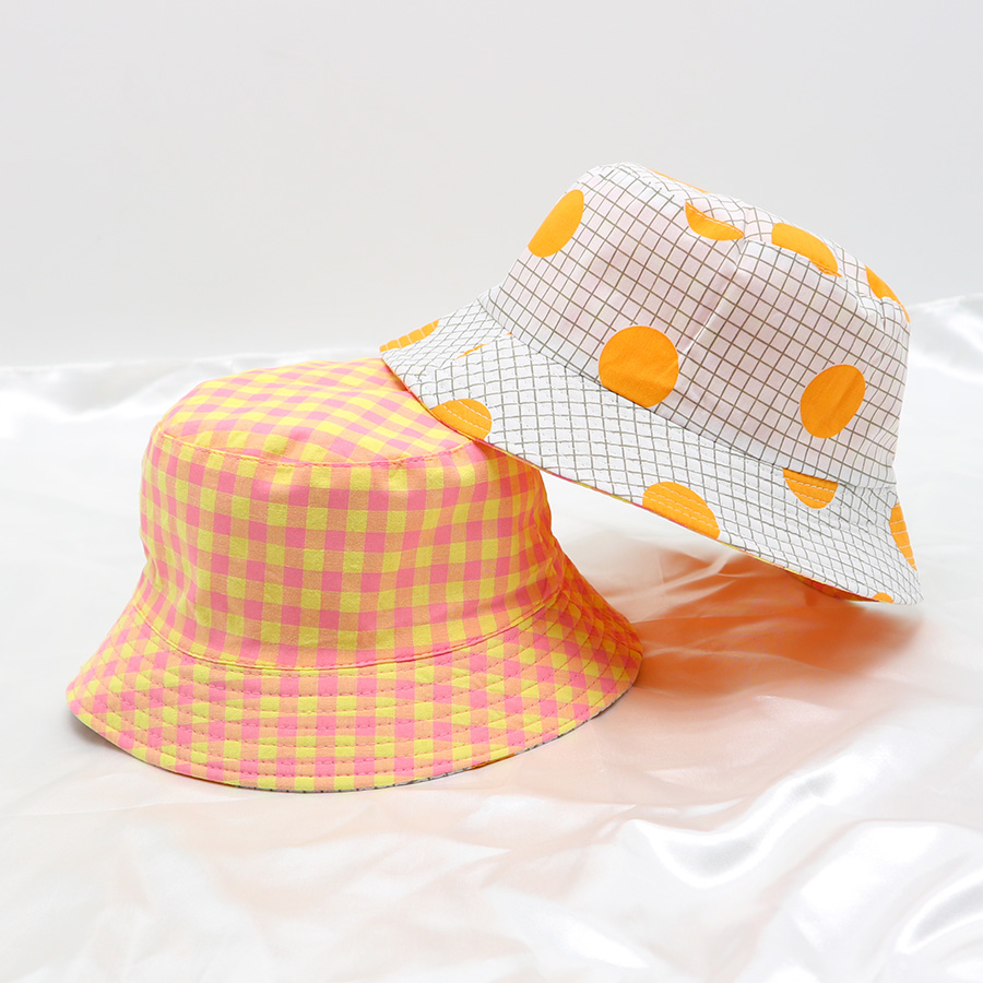 Chapeau de pêcheur double face pour enfants, protection solaire fine, pare-soleil pour bébé, joli chapeau de soleil, version coréenne, été, garçons et filles, marée_voghion.com