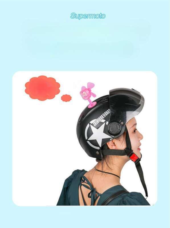 【 Collezione 1510 People 】 Casco luminoso alimentato dal vento, piccoli accessori decorativi per mulini a vento, libellula di bambù_voghion.com