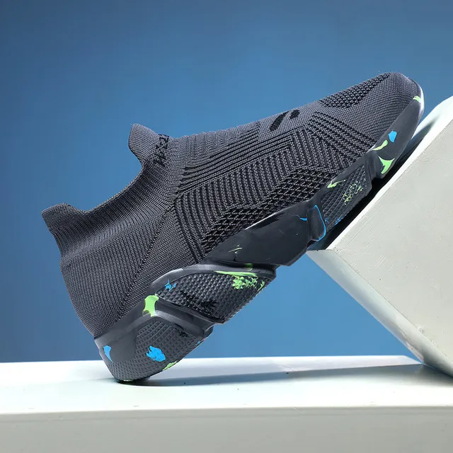 Lightweight Breathable Mesh Fabric Comfortable And Versatile Thick Soled Sports Outdoor Casual Shoes For Couples_voghion.com