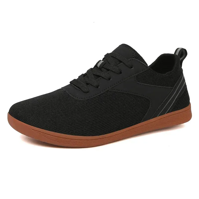 Minimalist Barefoot Unisex Lightweight Breathable Zero Soles Wide Toe Mens Running Outdoor Casual Walking Shoes 240617_voghion.com
