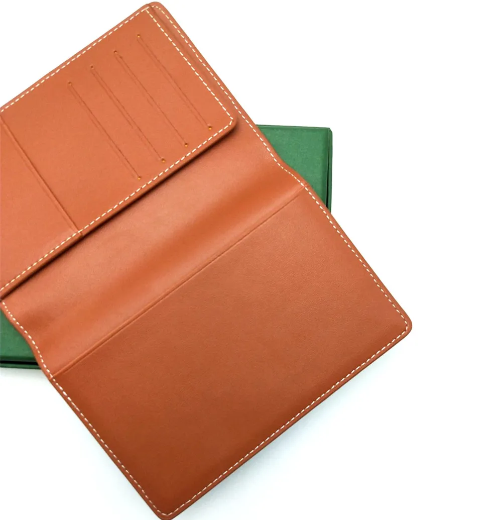 Neue hochwertige Abdeckung Klassische Männer Frauen Mode Passhüllen ID-Kartenhalter mit Box_voghion.com