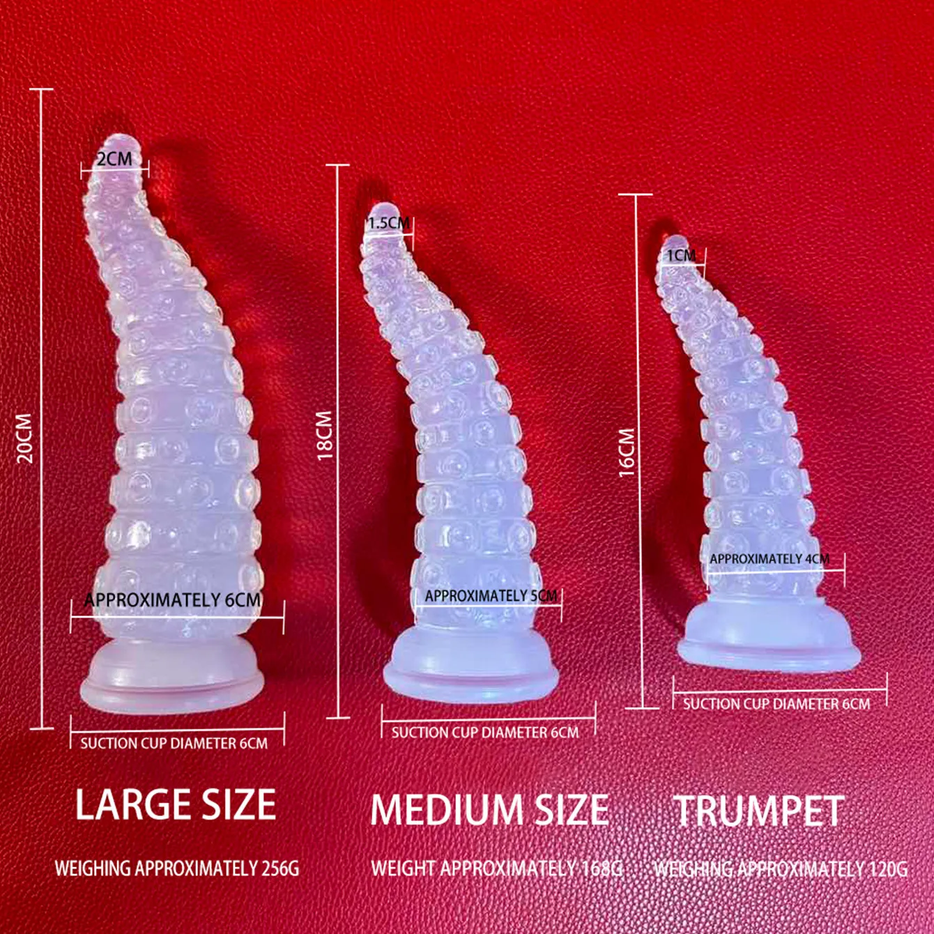 9i Dildo Künstlich geformtes Masturbationsgerät für Frauen Erwachsene Lieferungen Magic Dragon Transparenter Butt Plug_voghion.com