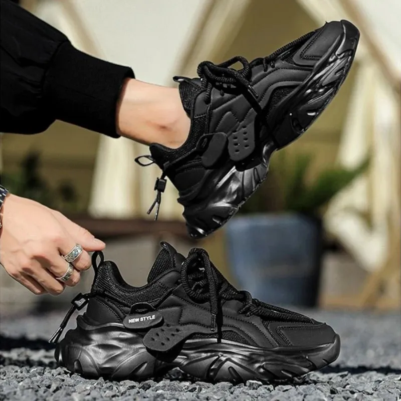 Uomo Running Old Dady Shock Absorption Light Jogging Sneakers per Uomo Outdoor Casual Walking Sport Tennis Scarpe 240809_voghion.com