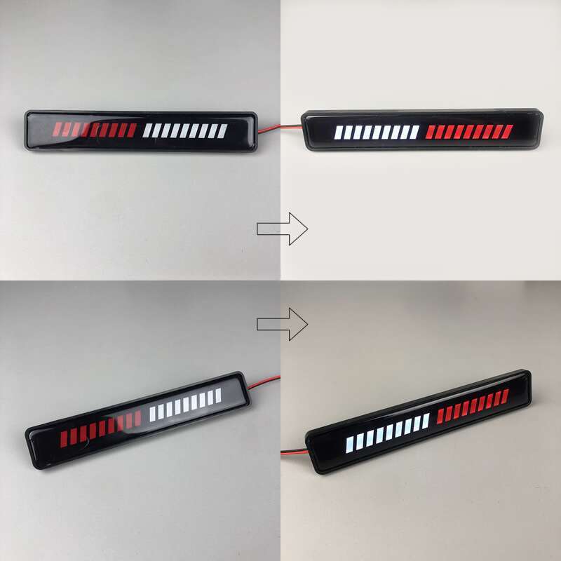 12V 36LED Auto Leuchtender Kühlergrill Limousine Pickup Truck Frontgesicht Tagfahrlicht, Außendekoration, Atmosphäre_voghion.com
