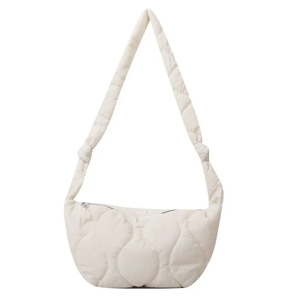 Gesteppte Umhängetasche Für Damen Große Puffy Schultertasche_voghion.com
