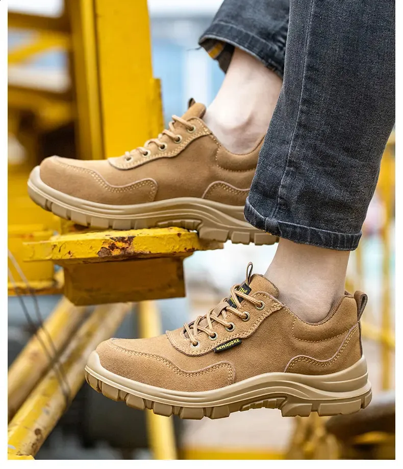 Safety Work Shoes Lightweight Industrial Protection Footwear_voghion.com