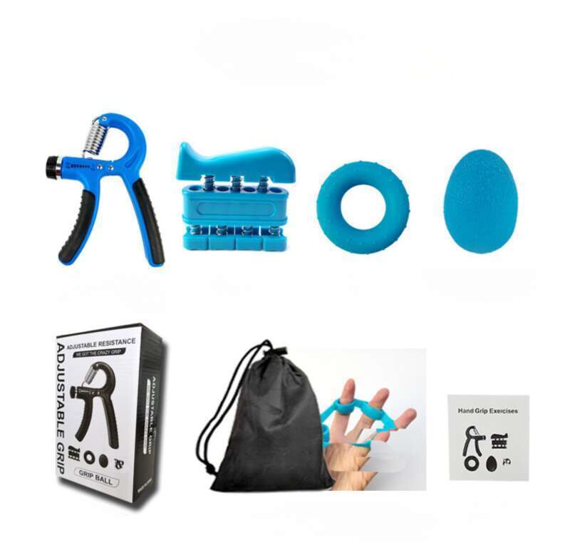Good News For Hand Training Enthusiasts: Grip Strength Training Film And Five Finger Ball Set_voghion.com