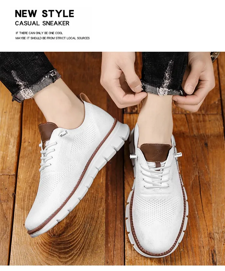 Mocassini oxford in mesh da uomo - scarpe in pelle eleganti_voghion.com