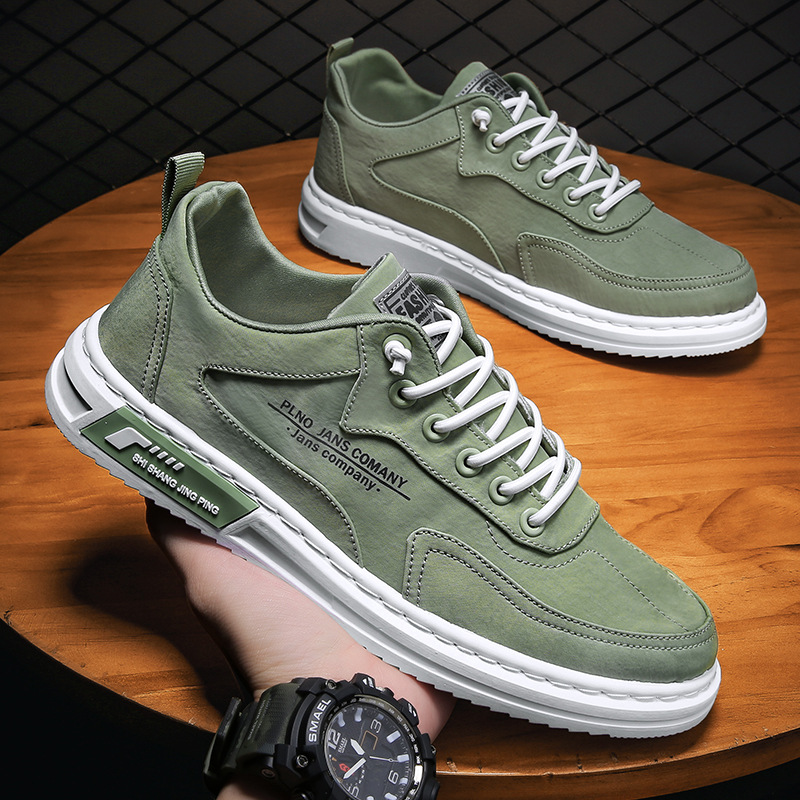 2024 Spring New Breathable Canvas Trendy Versatile Casual Sports Anti slip and Wear resistant Men's Board Shoes_voghion.com