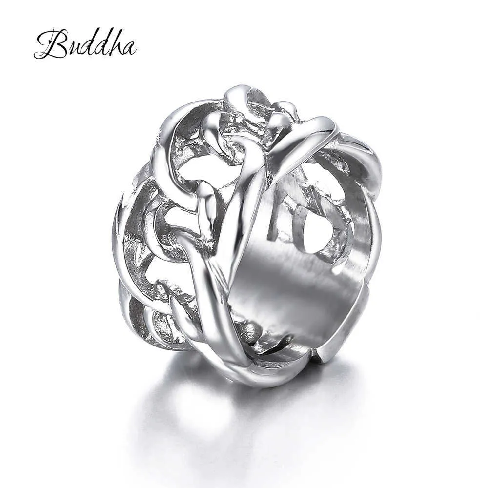 Brățară cu lanț din argint Buddha, culoare argintie, pentru bărbați, bijuterii, cadou, calitate bună, 210609_voghion.com