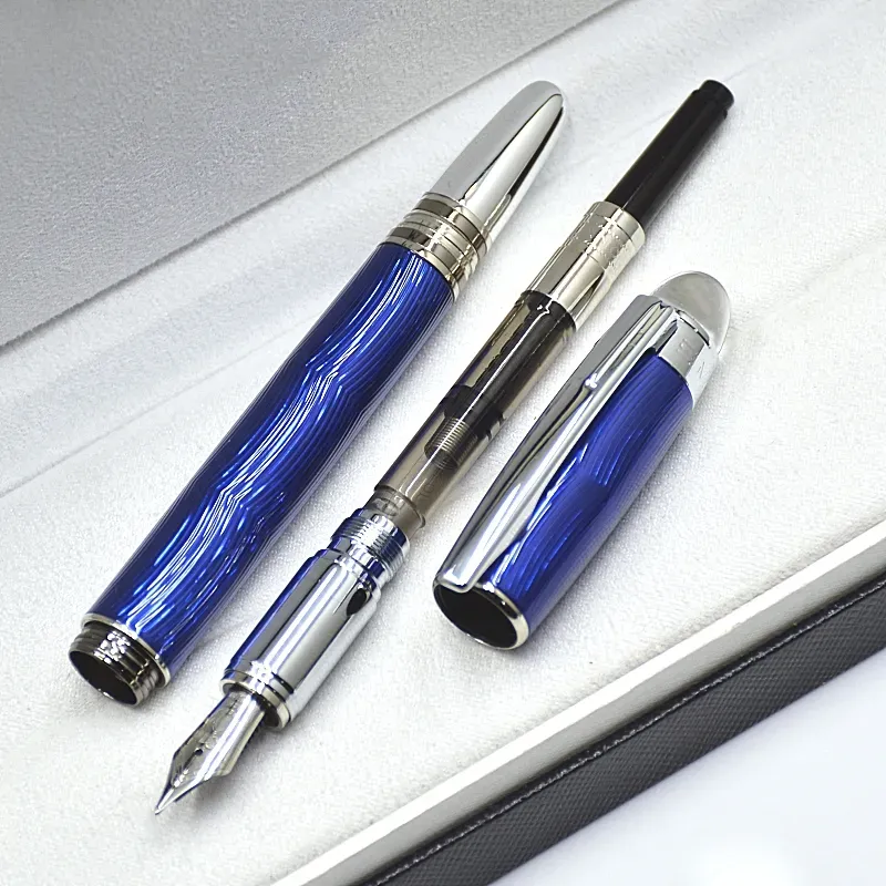 Luksus Monte sort harpiks og krystalstjerne top rollerball pen kuglepen kontor skole skrive fyldepenne med serienummer_voghion.com