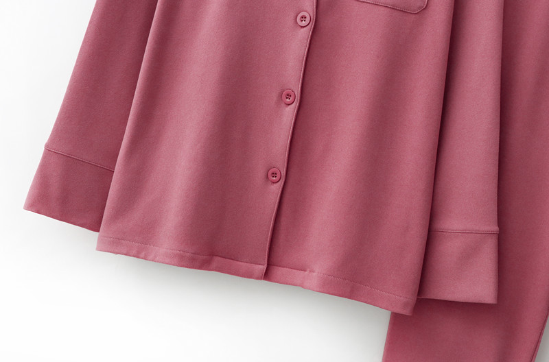 Abbigliamento da donna Nuovo pigiama da coppia autunno e inverno carta termica da donna velluto levigatura fronte-retro semplice risvolto elastico vestito caldo per la casa_voghion.com