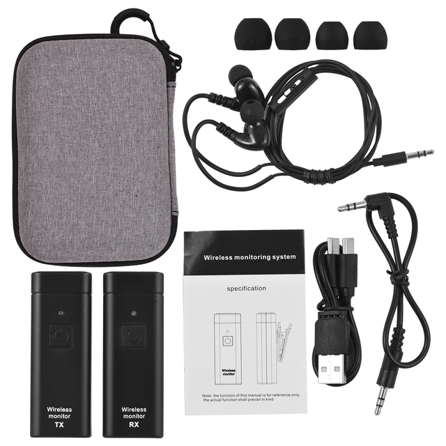UHF Wireless In-Ear Monitor System Professional Digital Stage Broadcast Sound Card Outdoor Transmitt Receiv for_voghion.com