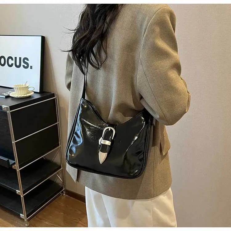 Elegante borsa da donna in PU, morbida pelle, casual, da viaggio, da donna, versatile, con tracolla, grande capacità_voghion.com