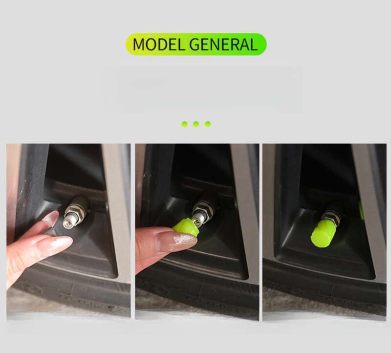 New Luminous Valve Cap For Electric Vehicles, Motorcycles, And Tires_voghion.com