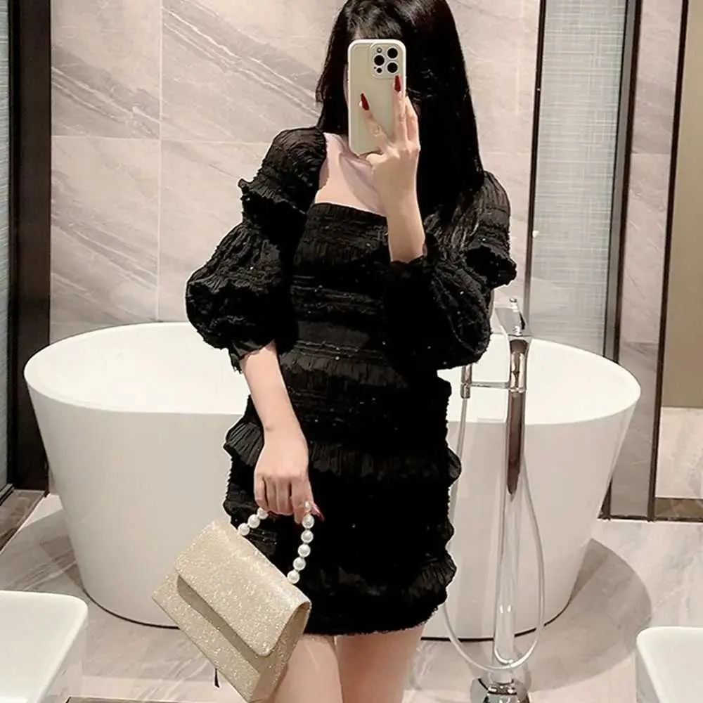 Parelketting schouder portemonnee goud glanzende zijden avondtas elegante en modieuze bolvormige clutch dames handtas Y241019_voghion.com