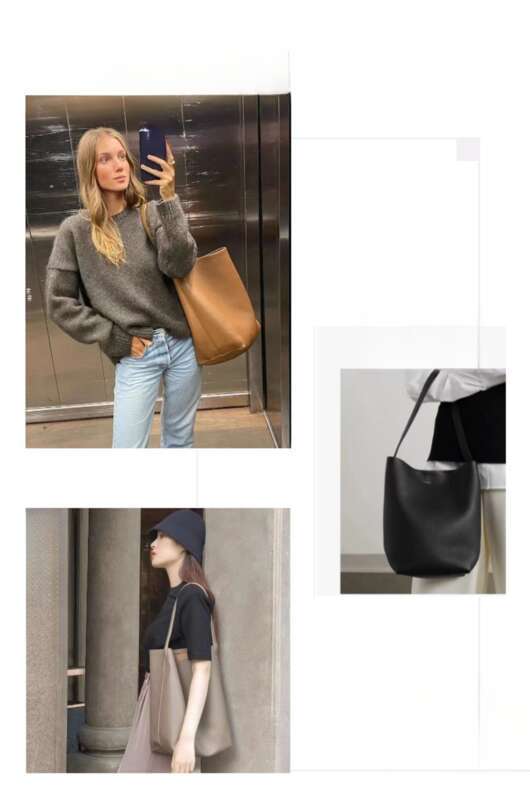 Women's Soft Leather Shoulder Handbag For Commuting And Daily Use_voghion.com