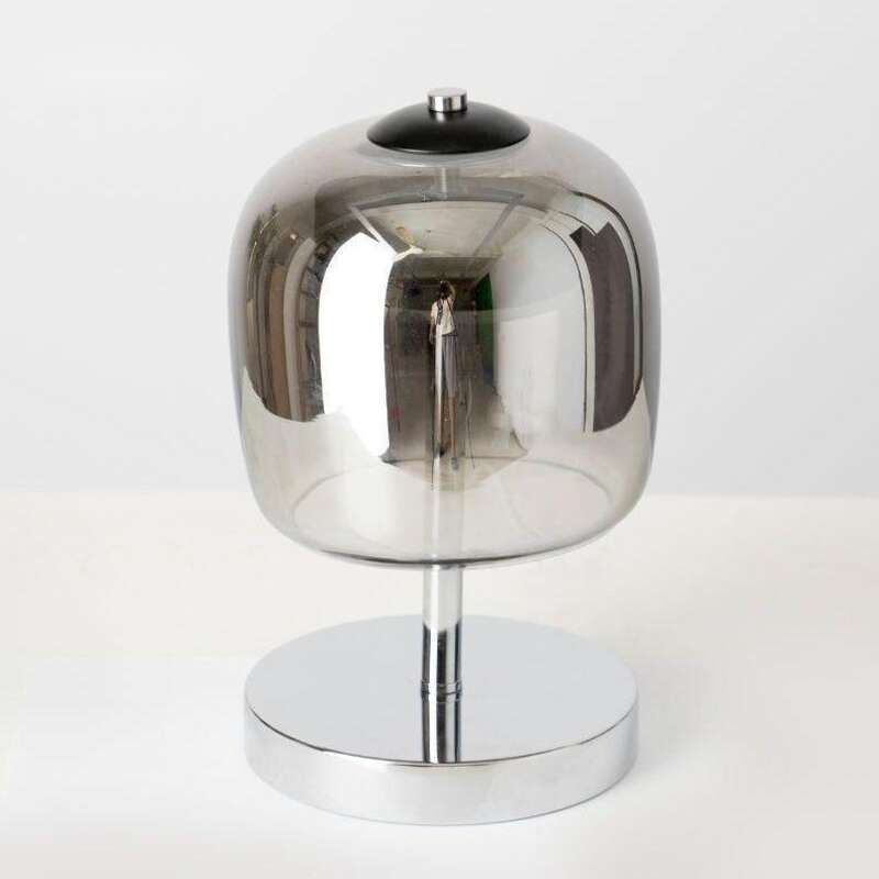 Desk Style Desk High-end Bedroom Bedside Bed Lamp Light Luxury Geometric Simplicity Transparent Ins_voghion.com