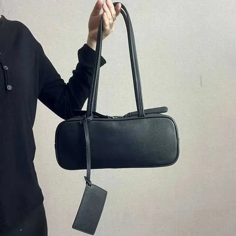 Womens Rectangular urious Design Genuine Leather Pillow Bag Double Shoulder Strap Underarm Wallet Handba241018_voghion.com