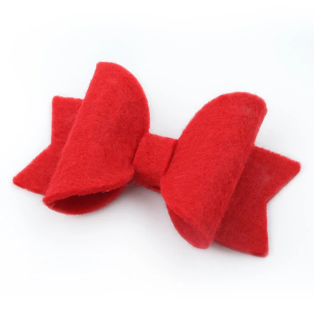 20 teile/los Mädchen Haar Bögen Haarnadeln Barrettes Hairgrip 3 Zoll Solide Hairbow Non Woven Warm Bogen Mit/Ohne Clips Neue_voghion.com