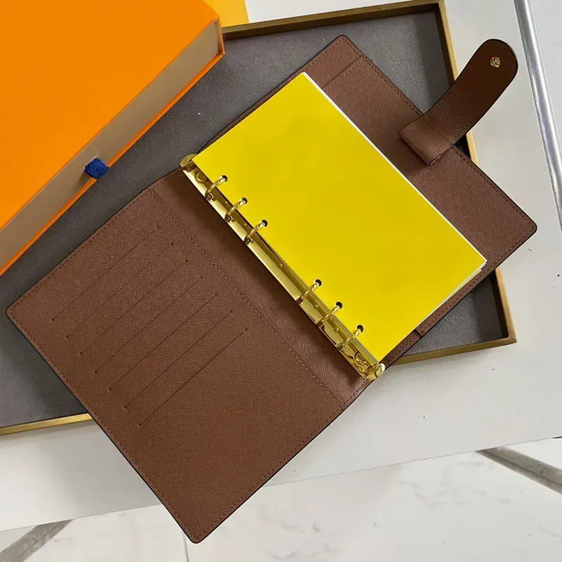 2024 Designer Large DESK AGENDA COVER Holders Memo Planner Men Women Notebook Diary Agendas Protective Case Card_voghion.com