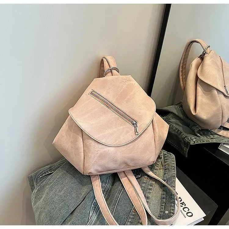 Vintage Damen Rucksack Aus Denim Für Reisen Und Freizeit_voghion.com