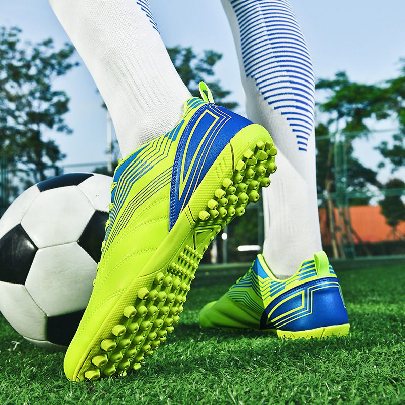 Herren- Damen-Fußballschuhe den Innen- und Außenbereich, für Erwachsene, gebrochene Spikes, rutschfest, verschleißfest,_voghion.com